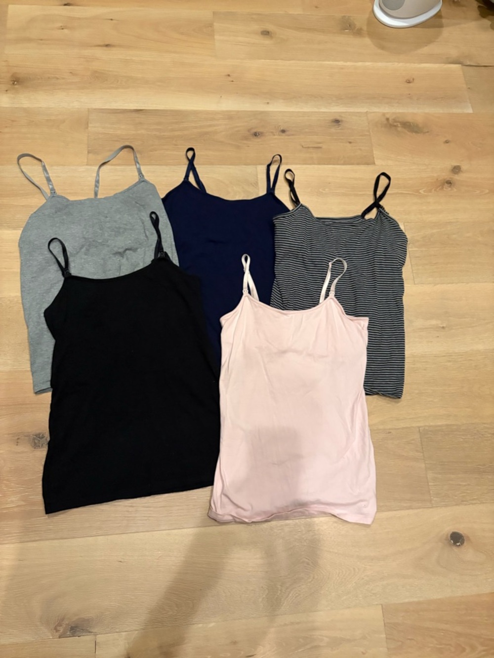 Motherhood Maternity Nursing 5-Pack Seamless Cami set
